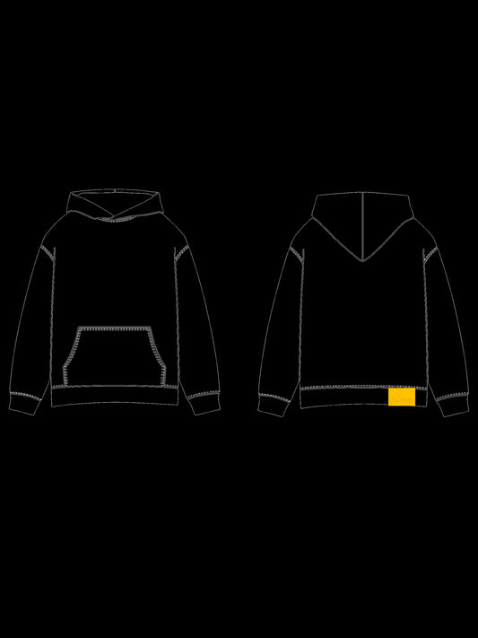 Kulturr Essantial Hoody Black